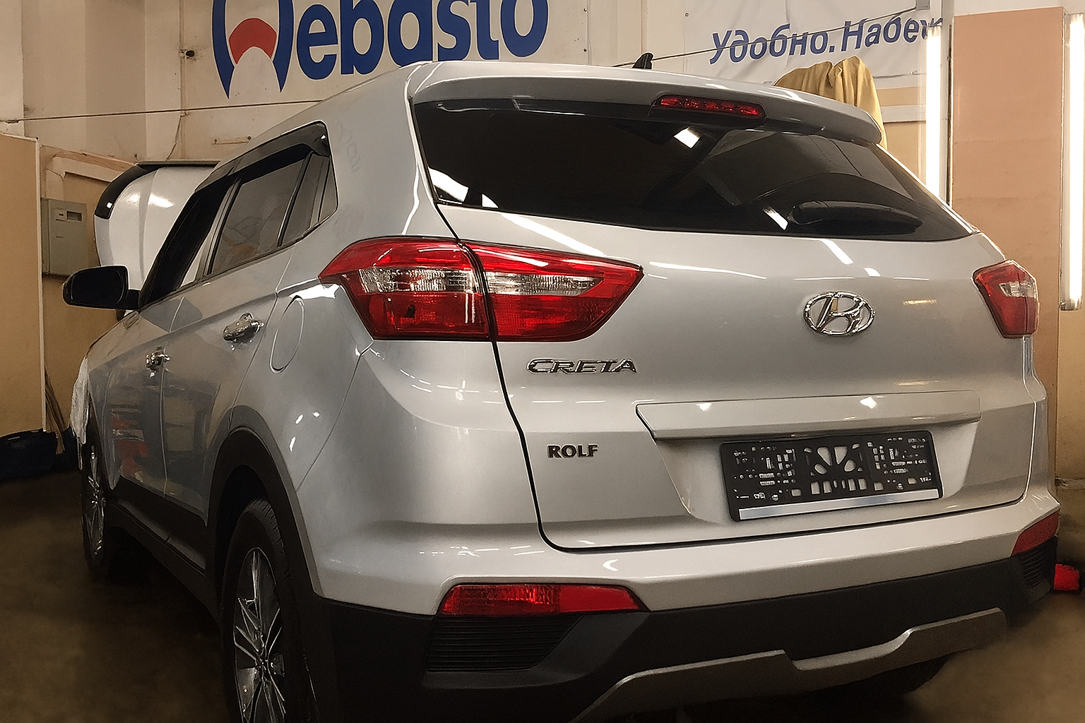 Установка Webasto Thermo Top Comfort + Telestart  T91 на Hyundai Creta - фото и описание выполненых работ