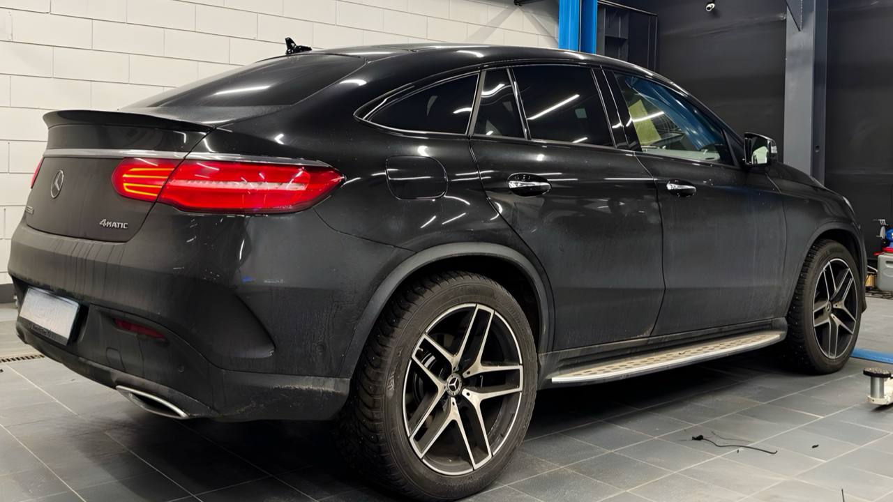 Mercedes-Benz GLE 350d — профессиональная установка StarLine S96 v2 - фото и описание выполненых работ