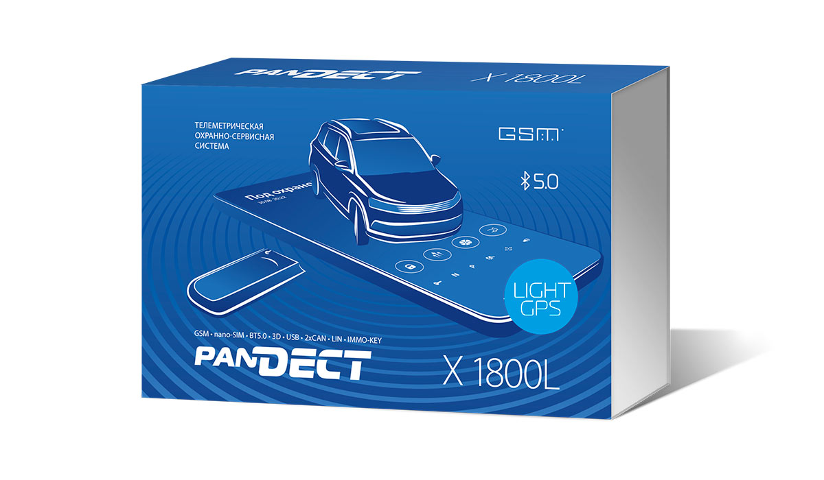 Пандект (Pandect) Pandect X-1800L Light GPS