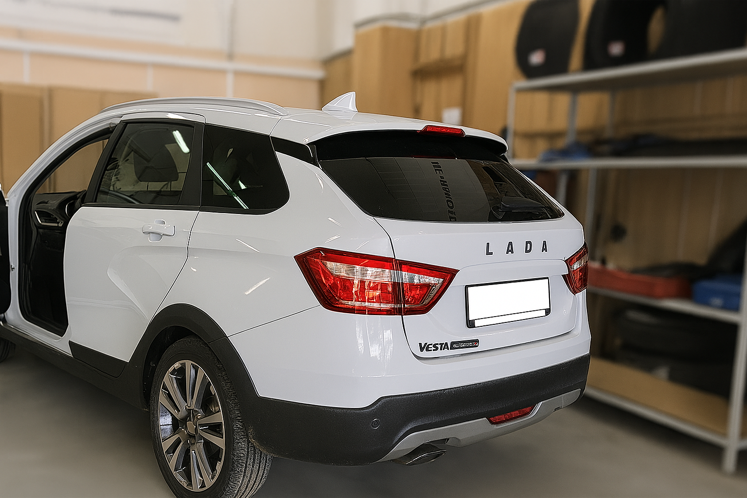 Установка Pandora 4910 с бесключевым автозапуском на Lada Vesta - фото и описание выполненых работ