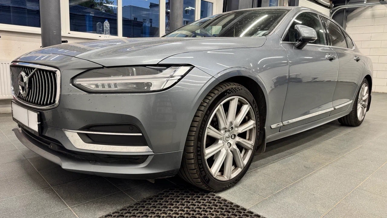 Установка Pandora VX-4G GPS на Volvo S90 с автозапуском - фото и описание выполненых работ