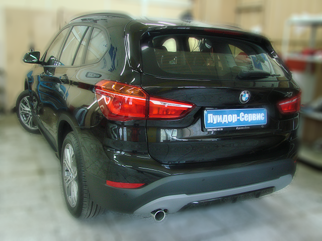 Установка автосигнализации Pandora на BMW X1