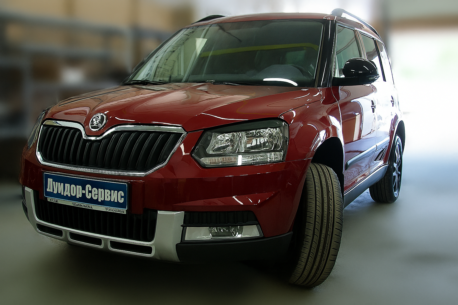 Установка Pandora 5000S на Skoda Yeti - фото и описание выполненых работ