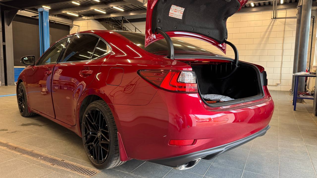 Установка сигнализации Pandora VX 4G и видеорегистратора 70mai на Lexus - фото и описание выполненых работ
