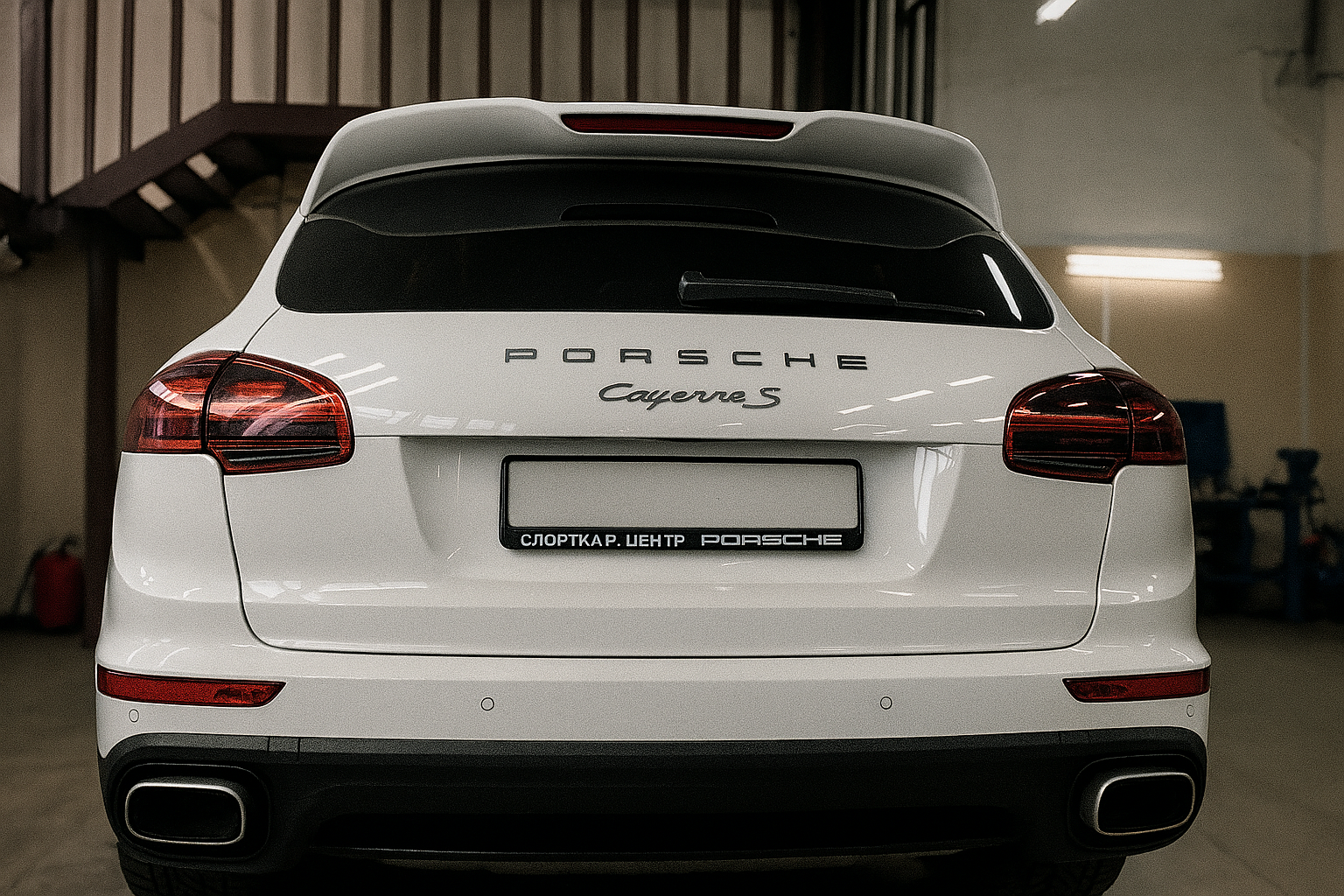 Установка на Porsche Cayenne 2 поколения, Pandora DXL 4910 с реализацией автозапуска. - фото и описание выполненых работ