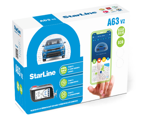 Старлайн (Starline) StarLine A63 v2 ECO