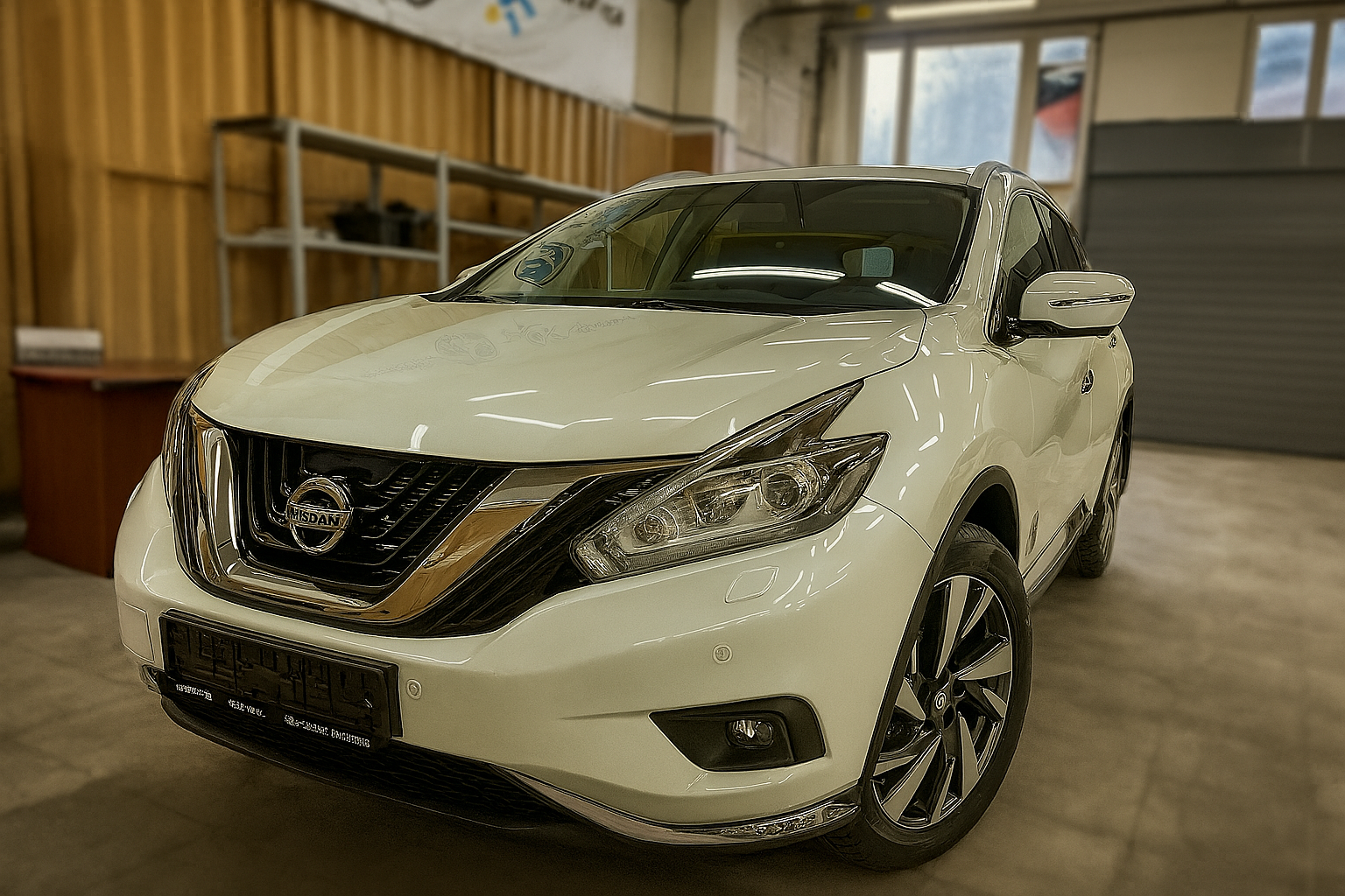 Установка Starline S 96 GSM/GPS с автозапуском на Nissan Murano - фото и описание выполненых работ