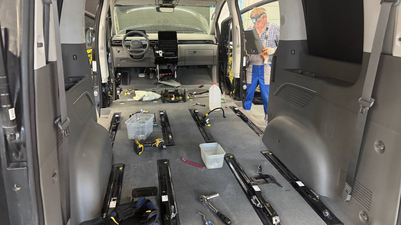 Комплексная шумоизоляция Hyundai Staria