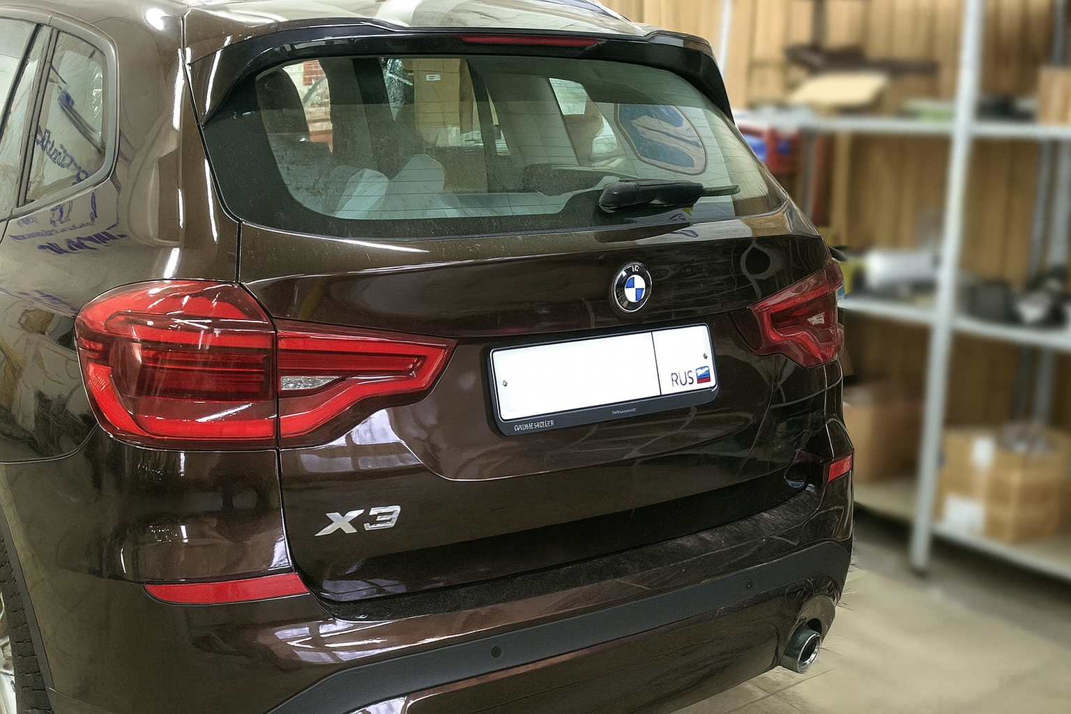 Установка  Tecnoblock 12k на BMW X3, III G01