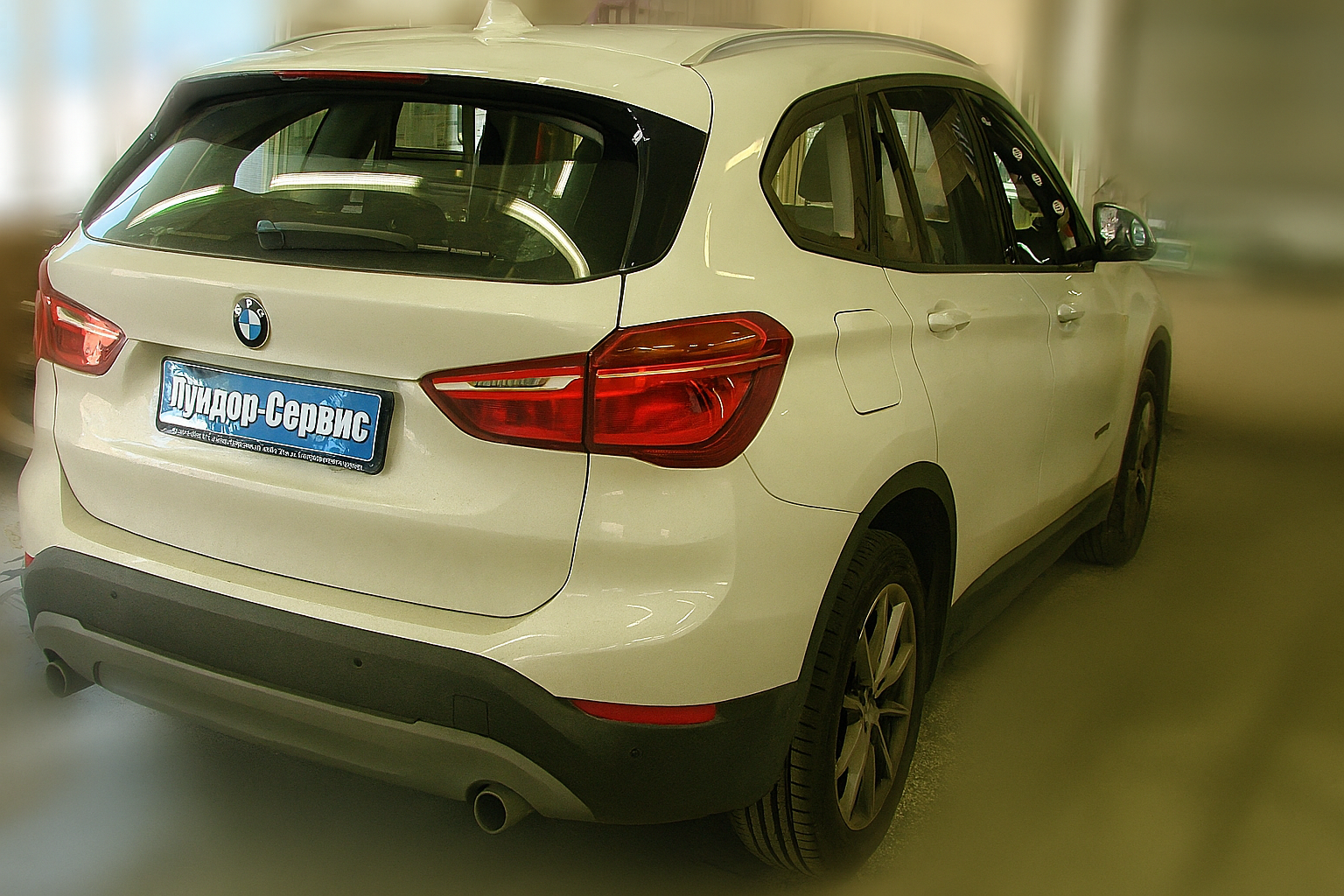 Установка автосигнализации Pandora на BMW X1 - фото и описание выполненых работ