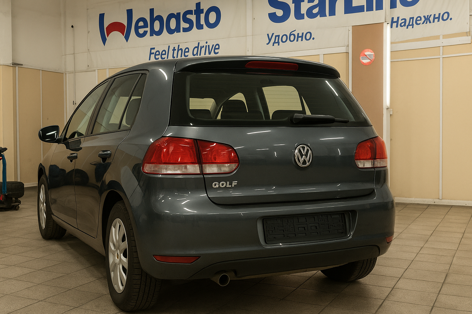 Установка Webasto TT Start на VW GOLF - фото и описание выполненых работ