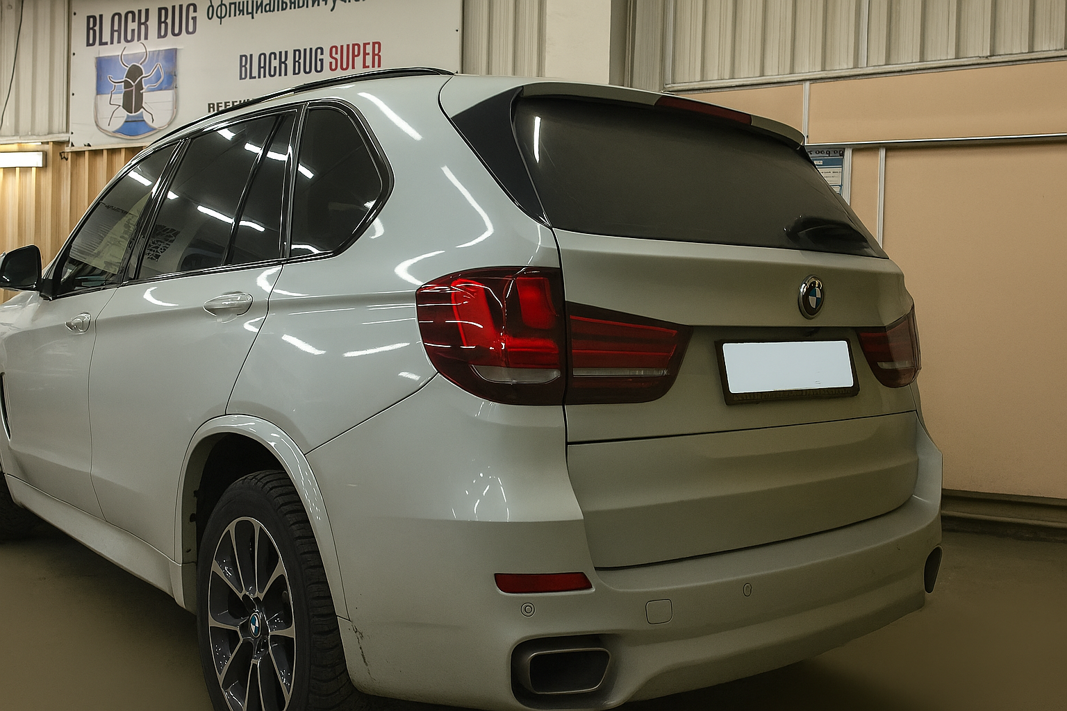 Установка Pandect Х-1900BT на BMW X5 - фото и описание выполненых работ