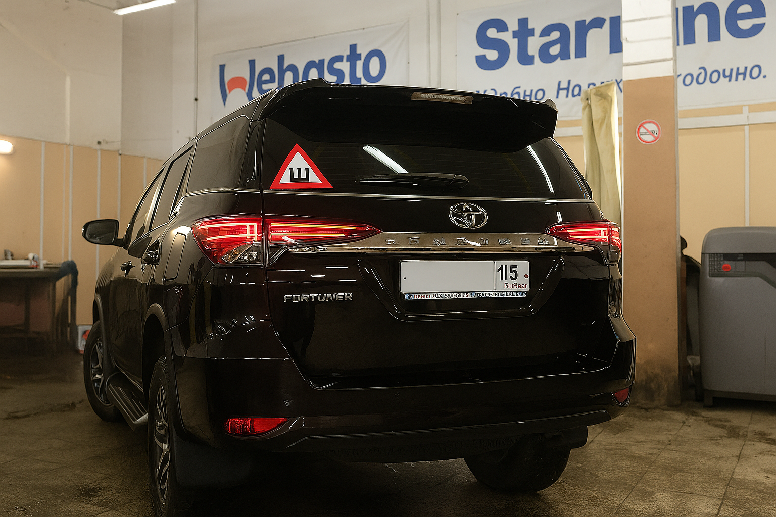 Установка Webasto TT Start на Toyota Fortuner - фото и описание выполненых работ