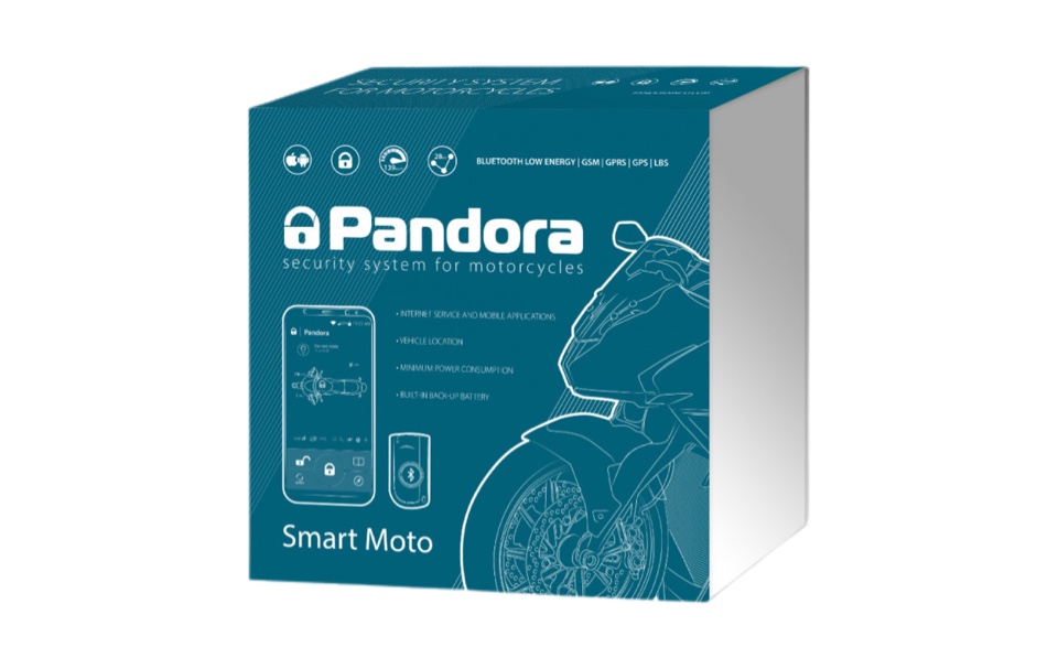 Pandora DX-46 Smart Moto v2 Мотосигнализации Pandora