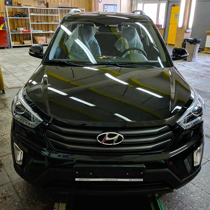 Hyundai Creta установка pandora 9x и головного устройства Hyundai Creta установка pandora 9x и головного устройства