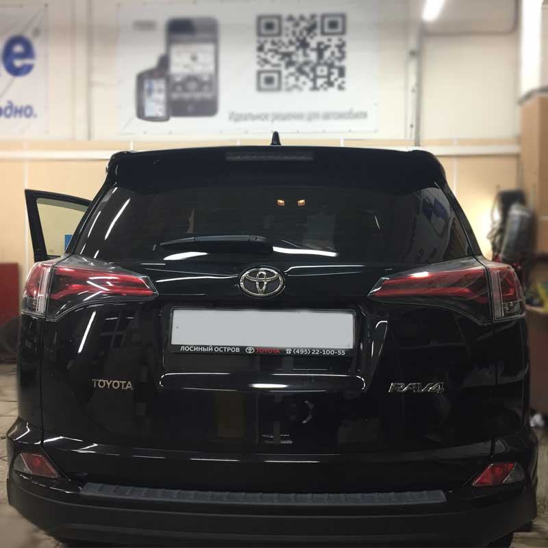 Установка автосигнализации с бесключевым автозапуском Pandect 1900 BT на Toyota RAV 4 Установка автосигнализации с бесключевым автозапуском Pandect 1900 BT на Toyota RAV 4