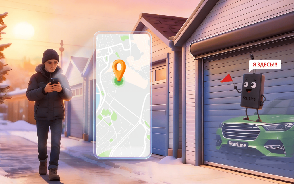 Режим «Маяк» StarLine M27 BT — автономная работа трекера при отключении питания