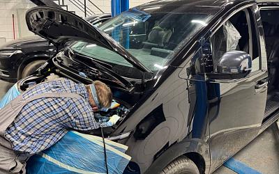 Установка сигнализации Призрак 8GL Smart Pro на Hyundai Staria