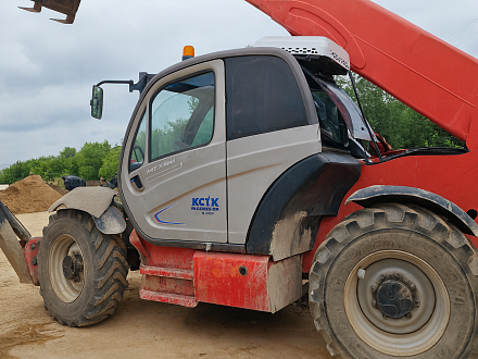 Установка кондиционера MobileComfort MC2012T на телескопический погрузчик Manitou MTX 1840