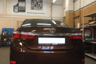 Установка автосигнализации Toyota