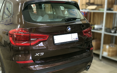 Установка  Tecnoblock 12k на BMW X3, III G01