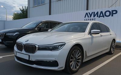 Установка автосигнализации Pandora VX 4G GPS с автозапуском на BMW 7 серии