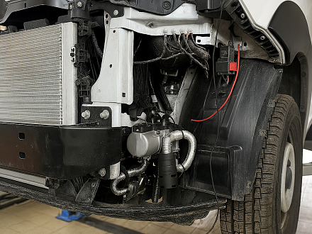 Установка предпускового подогревателя Webasto Thermo Top Comfort+ Дизель на Fiat Ducato