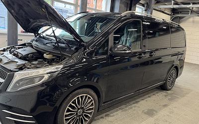 Установка автосигнализации Pandora VX 4G Light на Mercedes‑Benz V-Class (W447)