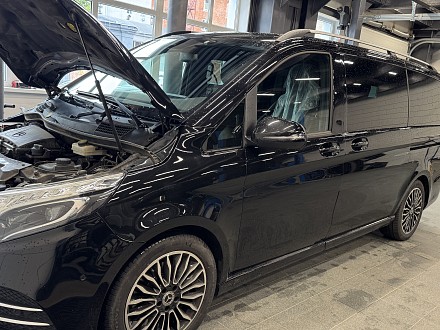 Установка автосигнализации Pandora VX 4G Light на Mercedes‑Benz V-Class (W447)