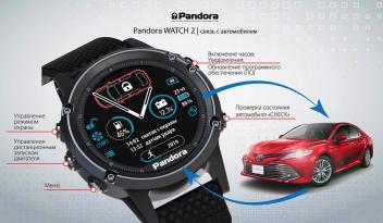 Новый интерфейс умных часов Pandora Watch 2